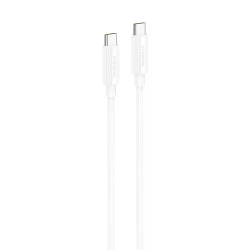 FONENG kábel XS07 USB-C - USB-C PD 60W 1.2M Fehér