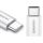 microUSB-USB-C adapter Huawei AP52, Fehér
