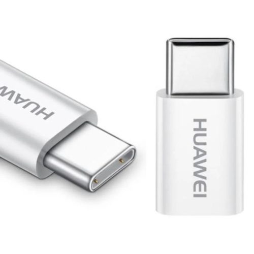 microUSB-USB-C adapter Huawei AP52, Fehér