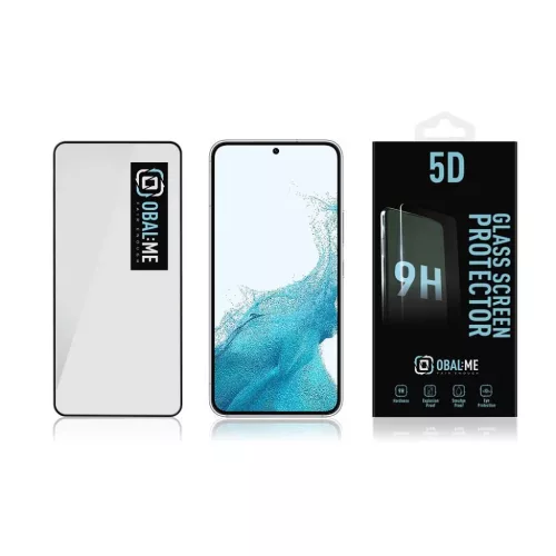 OBAL:ME 5D Üvegfólia Samsung Galaxy S22 Fekete