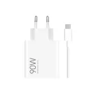 Xiaomi MDY-15-EK USB-A 90W Utazó Töltő + Adatkábel USB-C 6A Fehér