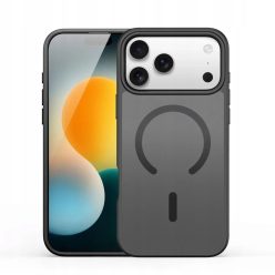   Dux Ducis Yind iPhone 17 Pro Max tok MagSafe kompatibilis - Fekete tok