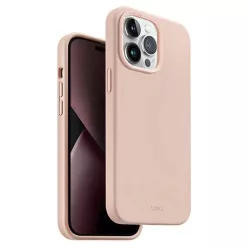 Uniq Lino tok iPhone 14 Pro Max - rózsaszín tok