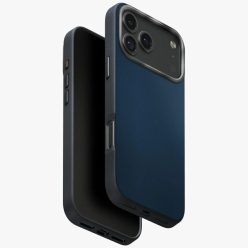   iPhone 17 Pro Max Kék és Fekete Uniq Lyden DS tok Magclick töltés