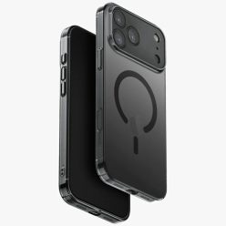   iPhone 17 Pro Max Fekete Uniq Airsuit tok Magclick töltéssel