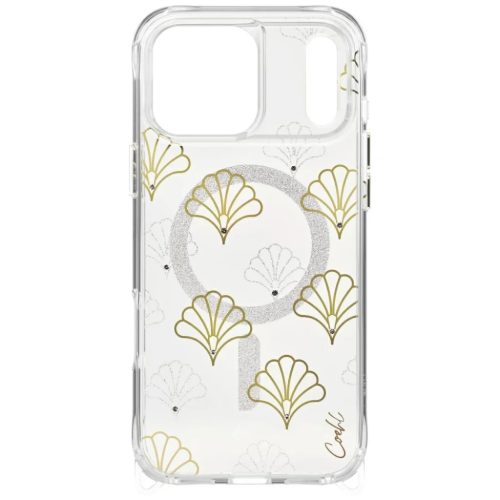 iPhone 17 Pro Max Ezüst Uniq Coehl Maree tok Mágneses Töltéshez