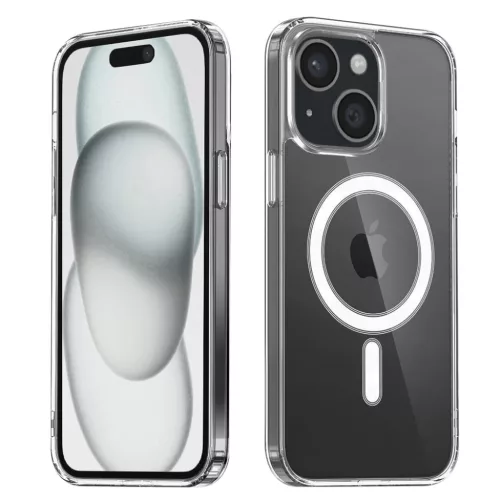 Techsuit - átlátszó MagSafe Pro tok iPhone 15-hez