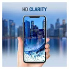 Lito - 2.5D Teljes Ragasztós Üveg - iPhone 15 - Fekete üvegfólia