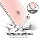 Ütésálló Átlátszó Szilikontok - iPhone 7 / iPhone 8 / iPhone SE 2, SE 2020 / iPhone SE 3, SE 2022 - Átlátszó tok