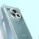 Techsuit - Ütésálló Átlátszó Szilikon - Honor Magic6 Pro - Átlátszó tok