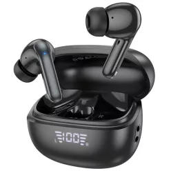   HOCO vezeték nélküli Bluetooth fülhallgató TWS ANC + ENC EQ5 fekete
