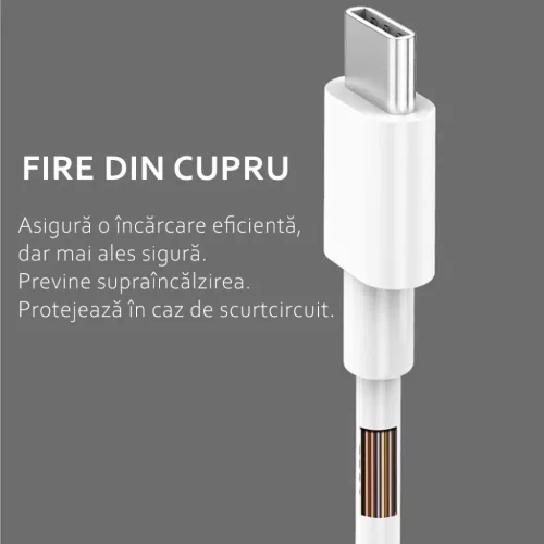 Samsung Data Cable EP-DG977BWE - Type-C to Type-C, Szupergyors töltés, 100W, 1m - fehér (Ömlesztett csomagolás)