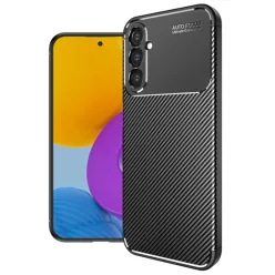 Techsuit - Szénszál - Samsung Galaxy A54 - Fekete tok