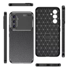 Techsuit - Szénszál - Samsung Galaxy A54 - Fekete tok