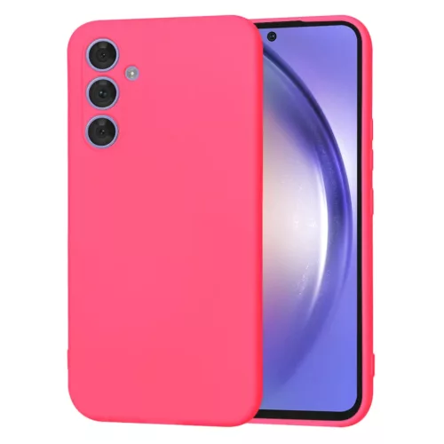 Techsuit - SoftFlex - Samsung Galaxy A54 - Forró Rózsaszín tok