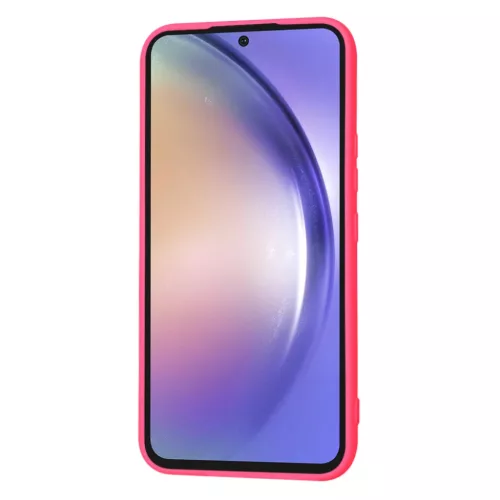 Techsuit - SoftFlex - Samsung Galaxy A54 - Forró Rózsaszín tok