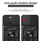 Techsuit - CamShield sorozat - iPhone 16 Pro - Fekete tok