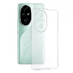   Techsuit - Átlátszó Szilikon - Honor 200 Pro - Átlátszó tok