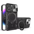 Techsuit - CamGuard Pro - iPhone 16 Pro - Fekete tok