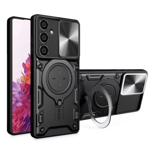 Techsuit - CamGuard Pro - Samsung Galaxy A54 - Fekete tok