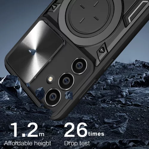 Techsuit - CamGuard Pro - Samsung Galaxy A54 - Fekete tok