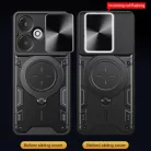 Techsuit - CamGuard Pro - Xiaomi Redmi 13C 5G / Poco M6 - Rózsaarany tok