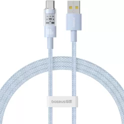   USB to Type-C, Super Fast Charging 100W, 2m Galaxy Blue Baseus - Data Cable Gem (P10373002311-01)