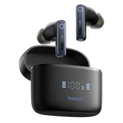   Baseus - Vezeték nélküli fülhallgató Bowie 30 (A00073100126-00) - Bluetooth, teljesen vezeték nélküli - Kozmikus fekete