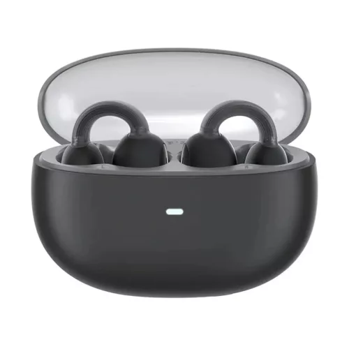 Baseus Wireless Earbuds AirGo 1 Ring (A00069201113-00) - Bluetooth 5.3, TWS, Nyitott fül Klipsz Dizájnnal - Fekete Clusteren
