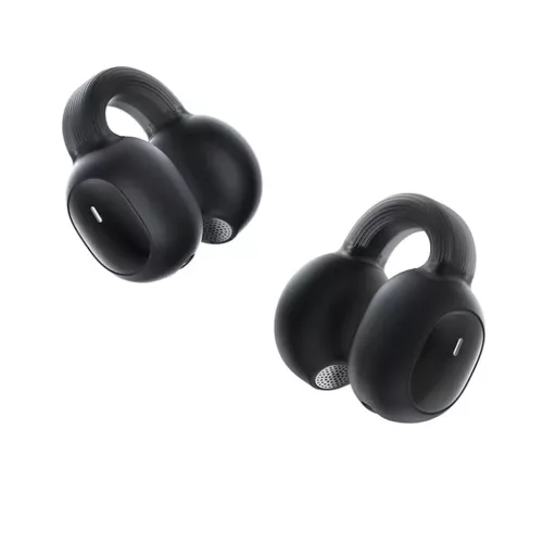 Baseus Wireless Earbuds AirGo 1 Ring (A00069201113-00) - Bluetooth 5.3, TWS, Nyitott fül Klipsz Dizájnnal - Fekete Clusteren