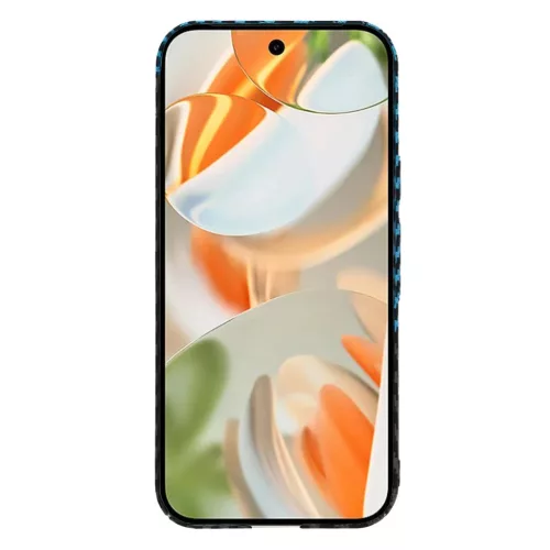 Techsuit - Carbonite FiberShell - Google Pixel 9 Pro - Kék Impulzus tok