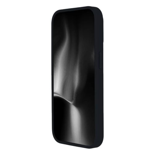 Satin Elegant Matt tok iPhone 15 Pro Max 6,7" fekete tok