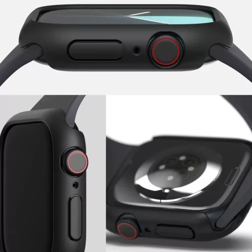 RINGKE SLIM 2-PACK APPLE WATCH 10/11 (46 MM) ÁTLÁTSZÓ & MATT FEKETE tok