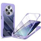 Techsuit - ColorVerse 360 Sorozat + Kijelzővédő - Xiaomi Redmi 14C / Poco C75 - Lila tok