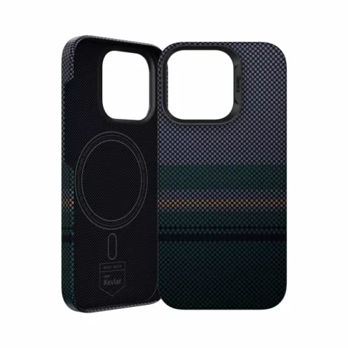 iPhone 16 Pro Benks Magnetic Armor Air Aurora Kevlar 600D tok
