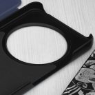 Techsuit - eFold Sorozat - Xiaomi Redmi 14C / Poco C75 - Sötétkék tok