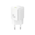 Baseus - Fali Töltő PicoGo (P10176800213-00) - GaN, Gyors Töltés, 45W, USB-C - Holdfehér