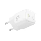 Baseus - Fali Töltő PicoGo (P10176800213-00) - GaN, Gyors Töltés, 45W, USB-C - Holdfehér