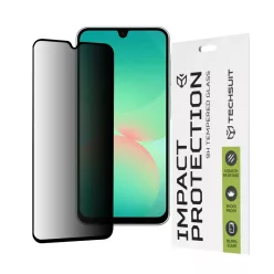   Techsuit - 111D Privacy Teljes Ragasztás - Samsung Galaxy A26 5G - Fekete üvegfólia