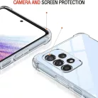 Techsuit - Ütésálló Átlátszó Szilikon - Xiaomi Poco C40 - Átlátszó tok