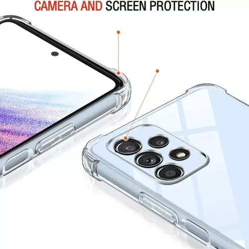 Techsuit - Ütésálló Átlátszó Szilikon - Xiaomi Poco C40 - Átlátszó tok