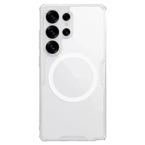 Samsung Galaxy S25 Ultra Nillkin Nature TPU Pro mágneses MagSafe-val tok - fehér