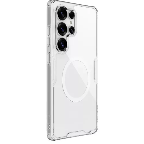 Samsung Galaxy S25 Ultra Nillkin Nature TPU Pro mágneses MagSafe-val tok - fehér