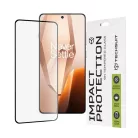 Techsuit - 111D Teljes Borítás / Teljes Ragasztás Üveg - OnePlus 13R - Fekete üvegfólia