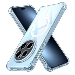   Honor Magic7 Pro Átlátszó Techsuit Ütésálló Átlátszó Szilikon MagSafe tok