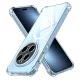 Honor Magic7 Pro Átlátszó Techsuit Ütésálló Átlátszó Szilikon MagSafe tok