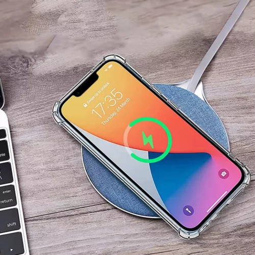 Honor Magic7 Pro Átlátszó Techsuit Ütésálló Átlátszó Szilikon MagSafe tok