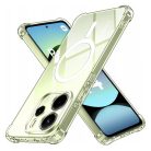 Techsuit - Ütésálló Átlátszó Szilikon MagSafe - Xiaomi Redmi Note 14 4G regionális verzió (163,25 x 76,55 x 8,16 mm) - Átlátszó tok