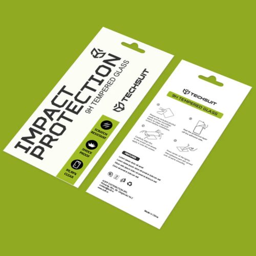 Techsuit - 111D Teljes Borítású / Teljes Ragasztású Üveg - Xiaomi Poco M7 Pro 5G - Fekete üvegfólia