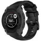 Techsuit - 22 mm-es óraszíj (W076) - Garmin Instinct E 40 mm - Fekete